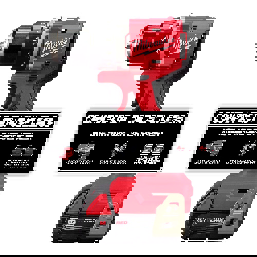 Cordless Drills; Handle Type: Pistol Grip ; Reversible: Yes ; Speed (RPM): 0 to 1700 ; Battery Series: M12 Red Lithium; M18 ; Batteries Included: Yes ; Charger Included: Yes